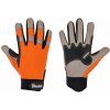 Ochranné rukavice BRADAS TECH GRAY oranžovošedé 10