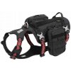 Protiúnikový batoh pre psa Winhyepet Army čierny XL s obvodom do 107 cm