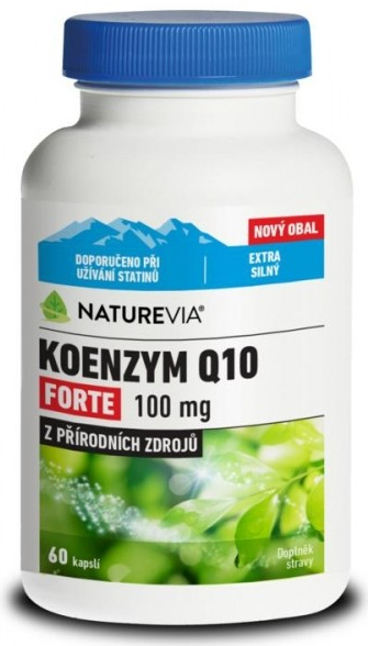 Swiss Naturevia koenzym Q10 Forte 60 kapsúl