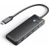 Orico USB HUB PAPW2AC-C3-015-BK-EP 2x USB-C + 2x USB-A 3.0 (PAPW2AC-C3-015-BK-EP)
