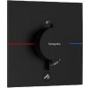 Hansgrohe - Termostatická batéria pod omietku, matná čierna 15575670ROZ1