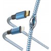 Hama MFi USB-C Lightning kábel Reflective pre Apple, 1,5 m, modrý - HAMA 201561