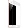 SES 3D ochranné tvrdené sklo s rámčekom pre Apple iPhone 7 - biele 2795