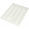 Príborník plastový do zásuvky Gollinucci COMFORT / biely / 400