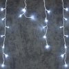 MagicHome Reťaz 800 LED studená biela cencúľová jednoduché svietenie 20 m
