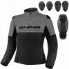 Motocyklová bunda SHIMA DRIFT LADY GREY Textilná
