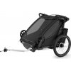 Detský vozík THULE Chariot Sport 2 Double Black