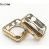 Silikónové pouzdro lesklé pre Apple Watch series 3/2/1 (38 mm) Farva: Zlatá