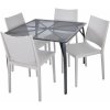 ROJAPLAST Set záhradného nábytku ZWMT-90 záhradný stôl 1 + 4 záhradné stoličky MOSK