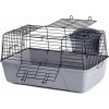 JK Animals Black 60 klietka pre králiky sivá 35 x 60 x 32 cm