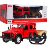 Rastar RC auto Land Rover Defender RTR červená 1:14