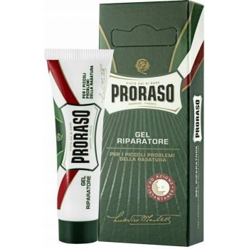 Proraso Green gél pre zastavenie krvácania po holení (Eucalyptus Oil and Menthol) 10 ml