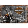NOSTALGIC ART ceduľa HARLEY DAVIDSON My Favorite Ride grey