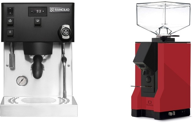 Set Rancilio Silvia PRO X + Eureka Mignon Silenzio