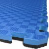 Sedco TATAMI PUZZLE podložka - Dvojfarebná - 50x50x2,0 cm podložka fitness čierna/modrá