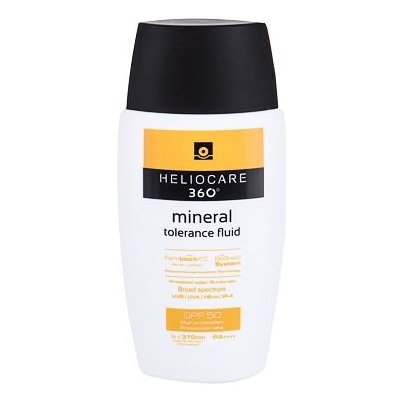 Heliocare 360° Mineral Tolerance SPF50 voděodolný ochranný fluid na obličej pro citlivou pleť 50 ml unisex