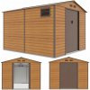 Hardmaister záhradný domček MONTREAL 277 x 323 cm hnedý dub, NOVINKA