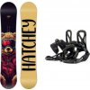 Hatchey Teddy detský snowboard + Beany Kido viazanie - 115 cm + XXS (EU 25-32)