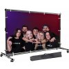Fotověci Foto Konstrukce na Kolečkách Paravan Pozadí Plakát Fotostudio Výběr Variant + Možnost Výroby Banneru Velikost: 2 x 3 m