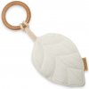 Detské hryzátko New Baby Leaf white