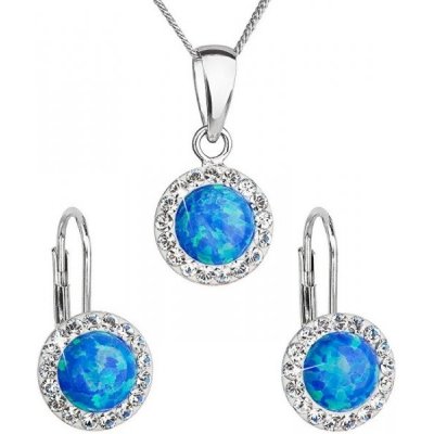 Evolution Group trblietavá súprava šperkov 39160.1 & blue s.opal od 60,9 €  - Heureka.sk