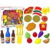 Lean Toys Sada detských plastových potravín 30 ks