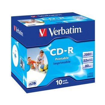 Verbatim CD-R 700MB 48x, 10ks