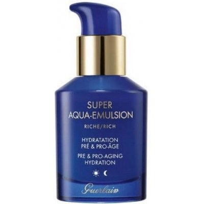 Guerlain Super Aqua-Emulsion Riche Pre & Pro-Aging Hydration - Hydratačná pleťová emulzia 50 ml