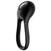 Satisfyer Majestic Duo nabíjací, vodotesný krúžok na penis čierny