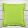 Biante Bavlnená obliečka na vankúš s lemom Moni MO-059 Žiarivo svetlo zelená 30 x 50 cm