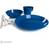 GSI Outdoors Cascadian 1 Person Table Set súprava riadu, modrá