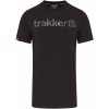 Rybárska trička Bavlna Trakker CR Logo T-Shirt Black Camo veľ. S