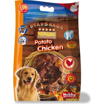 Nobby StarSnack BBQ Potato Chicken maškrty 140g