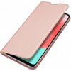 DUX DUCIS Skin Pro knižkové kožené puzdro na Samsung Galaxy A32 5G, ružové