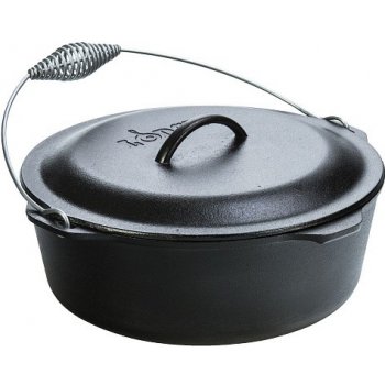 LODGE litinový hrnec Dutch Oven 8,5l s poklicí a držadlem