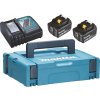Makita Makita AKU sada Li-ion LXT 18V, 2x BL1850B + DC18RC + Makpac 197624-2
