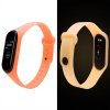 Xiaomi Mi Band 3/4 náhradný náramok - Svietiaci Farba: Oranžová MBSCZ-SVT004