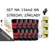 SET NA 134m2 - 10 x ALFEMA HB500 čierna 20kg (215kg) (SET NA 134m2 215kg DOPRAVA ZDARMA! NOVÉ BALENIE, PÔVODNÁ RECEPTÚRA!)