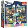 Puzzle Dobrú noc, Treflíci: Večerné rituály 4v1 (35,48,54,70 dielikov)
