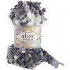 Alize Puffy Fine color 5925 Sivo biela
