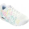 Skechersdámska rekreačná obuv -Uno Changed Love W 2025 white/multi color biela