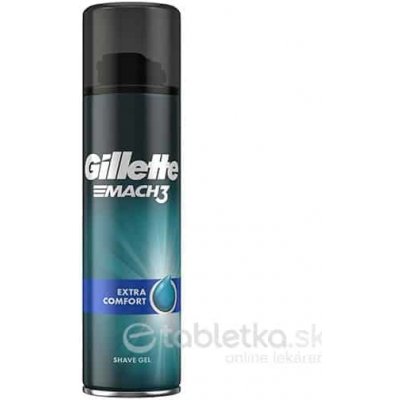 Gillette Mach3 Extra comfort gél na holenie 200 ml