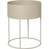Ferm Living Truhlík na rastliny Plant Box Round, cashmere