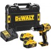 DeWALT DCD709P2T kompaktná aku vŕtačka s príklepom 18V, 2x5,0Ah aku