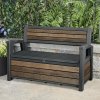 Skriňa/Lavica Keter Deco Garden 227 l Walnut