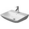 DURAVIT Me by Starck 55 x 44 cm umývadlo s prepadom, biele 2335550000