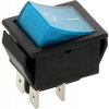 Kolískový vypínač MK621 12V modrý