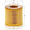 MANN HU 710 X (Vložka olejového filtra)
