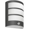Philips Python UltraEfficient vonkajšie nástenné svietidlo so senzorom LED 3,8 W 2700K, antracit