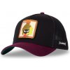 Šiltovka CAPSLAB Looney Tunes Martian black/burgundy